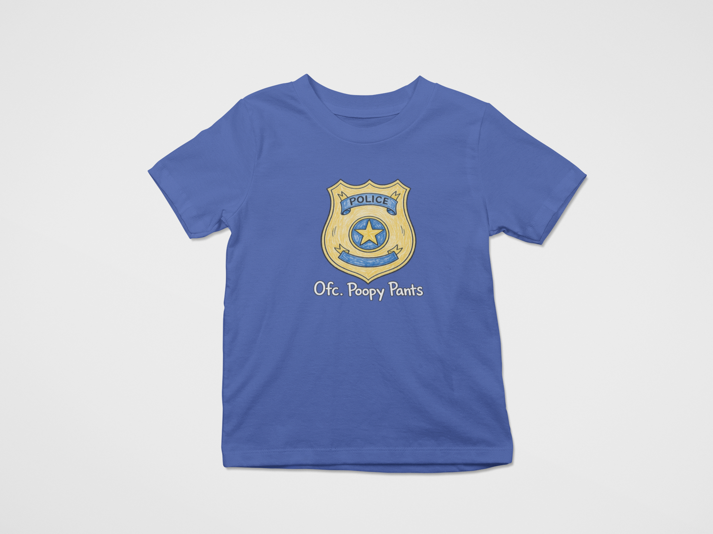 Ofc. Poopy Pants Toddler Tee