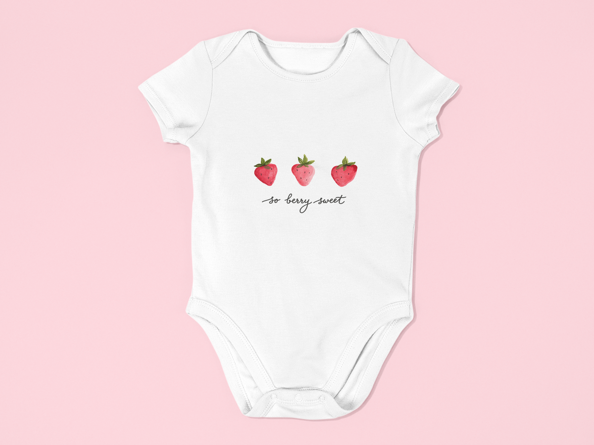 So Berry Sweet Onesie