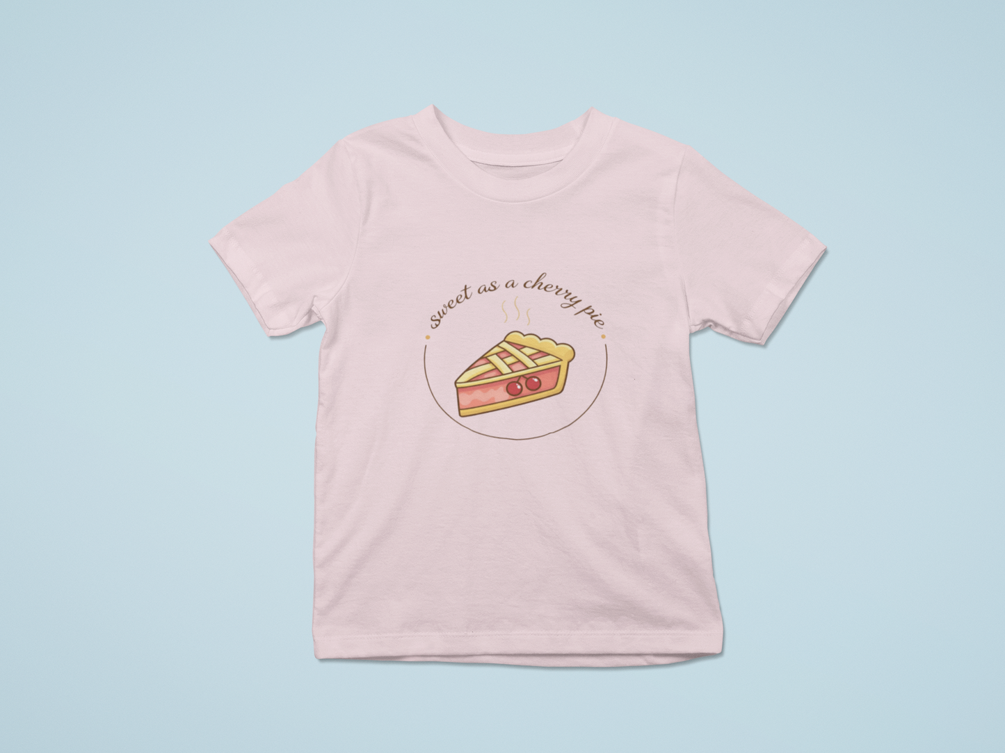 Sweet As Cherry Pie Toddler Tee