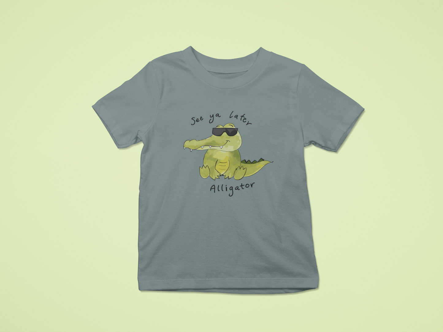 See Ya Later Alligator Toddler Tee