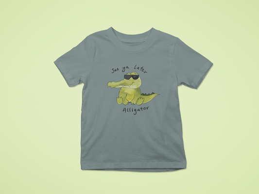 See Ya Later Alligator Toddler Tee