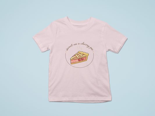 Sweet As Cherry Pie Toddler Tee